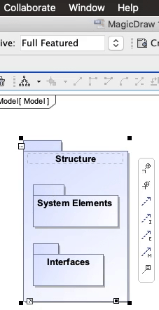 package diagrams embedded representation