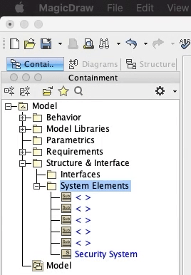 hierarchal structures subsystem block